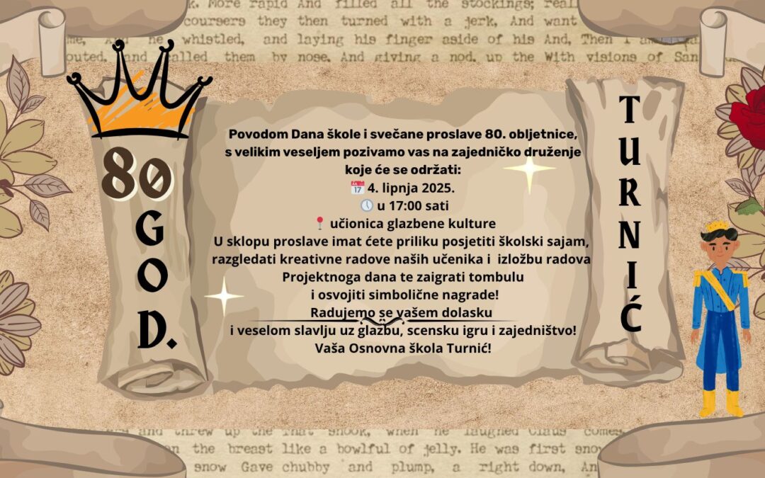 POZIVNICA NA DAN ŠKOLE