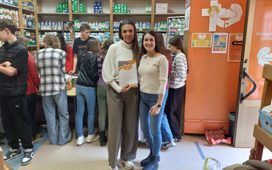 Donacija hrane Socijalnoj samoposluzi “Kruh sv. Elizabete”