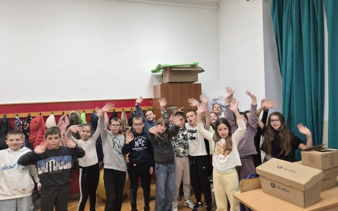 Humanost na djelu: učenici prikupili donacije za djecu s Potoka