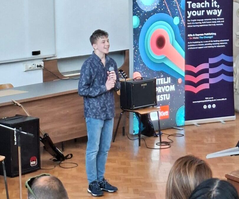 Ivan Pejin osvojio 1. MJESTO na festivalu The English Challenge