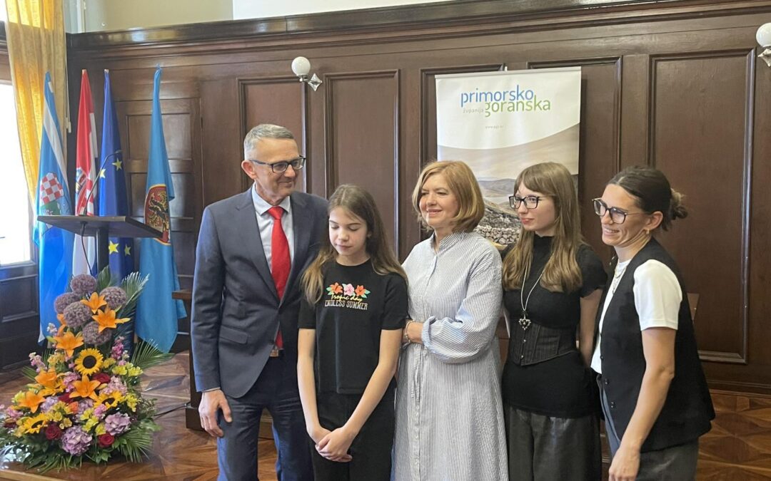 Župan Ivica Luković primio naše državne prvakinje